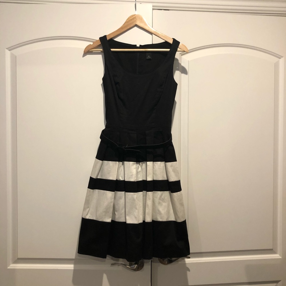 White House Black Market fit and flare dress